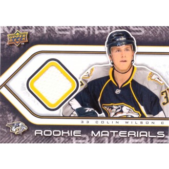 Jersey karty - Wilson Colin - 2009-10 Upper Deck Rookie Materials No.RM-CW