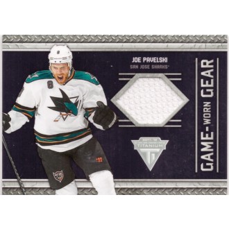 Jersey karty - Pavelski Joe - 2011-12 Titanium Game Worn Gear No.70