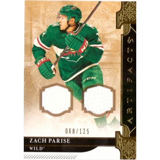 Jersey karty - Parise Zach - 2019-20 Artifacts Materials Gold No.123