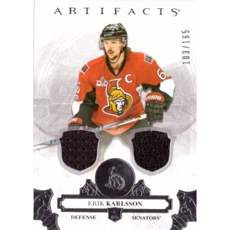 Jersey karty - Karlsson Erik - 2017-18 Artifacts Materials Silver No.49