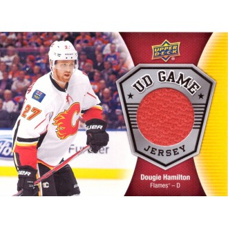 Jersey karty - Hamilton Dougie - 2016-17 Upper Deck Game Jerseys No.GJ-DH