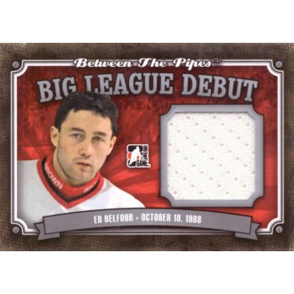 Jersey karty - Belfour Ed - 2013-14 Between the Pipes Big League Debut Jerseys Silver No.BLD-02