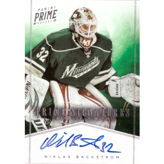 Podepsané karty - Backstrom Niklas - 2011-12 Prime Signatures No.43
