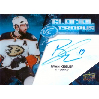 Podepsané karty - Kesler Ryan - 2017-18 Ice Glacial Graphs No.GG-RK