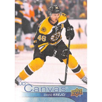 Insertní karty - Krejčí David - 2016-17 Upper Deck Canvas No.C127