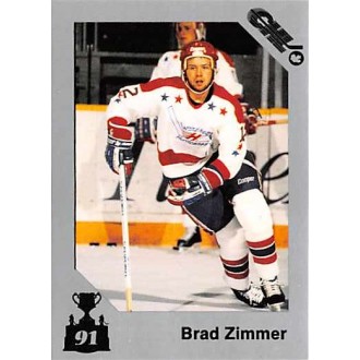 Řadové karty - Zimmer Brad - 1991 7th Inning Sketch Memorial Cup No.127