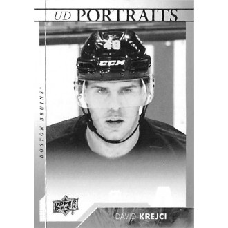 Insertní karty - Krejčí David - 2017-18 Upper Deck UD Portraits No.P33