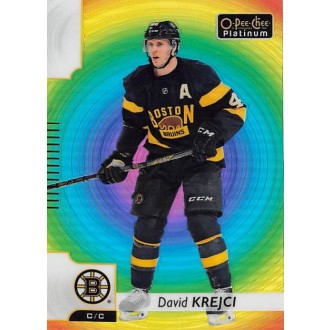 Paralelní karty - Krejčí David - 2017-18 O-Pee-Chee Platinum Rainbow Color Wheel No.36