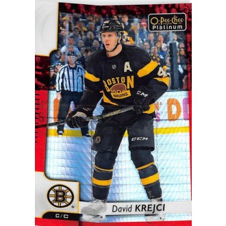 Paralelní karty - Krejčí David - 2017-18 O-Pee-Chee Platinum Red Prism No.36