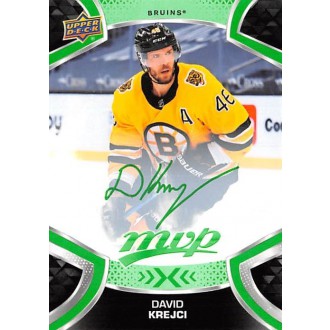 Paralelní karty - Krejčí David - 2021-22 MVP Green Script No.66