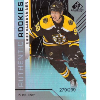 Paralelní karty - Vaakanainen Urho - 2018-19 SP Game Used Rainbow No.176