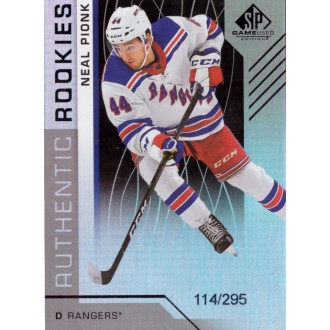 Paralelní karty - Pionk Neal - 2018-19 SP Game Used Rainbow No.179