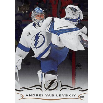 Paralelní karty - Vasilevskiy Andrei - 2018-19 Upper Deck Silver Foil No.160