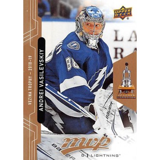 Insertní karty - Vasilevskiy Andrei - 2018-19 MVP Predictor Winners Achievements No.PW2