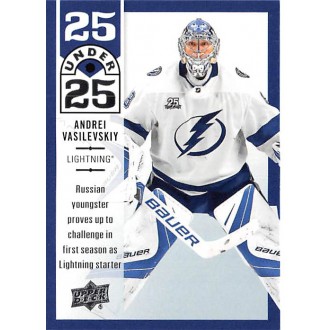 Insertní karty - Vasilevskiy Andrei - 2018-19 Upper Deck 25 Under 25 No.U25-20