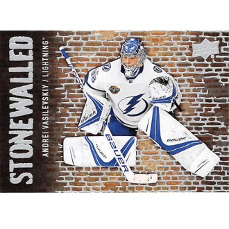 Insertní karty - Vasilevskiy Andrei - 2018-19 Upper Deck Stonewalled No.SW19