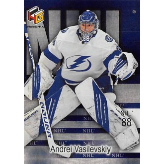 Insertní karty - Vasilevskiy Andrei - 2020-21 Upper Deck HoloGrFX NHL No.NHL-17