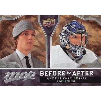 Insertní karty - Vasilevskiy Andrei - 2021-22 MVP Before and After Gold No.BA9