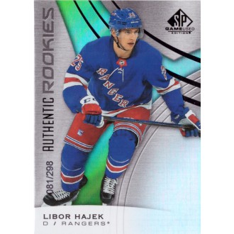 Paralelní karty - Hájek Libor - 2019-20 SP Game Used Rainbow No.131