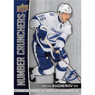 Insertní karty - Kucherov Nikita - 2015-16 Upper Deck Number Crunchers No.NC-NK