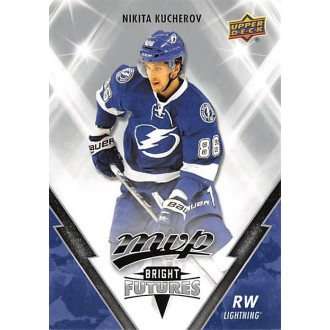 Insertní karty - Kucherov Nikita - 2017-18 MVP Bright Futures No.BF18