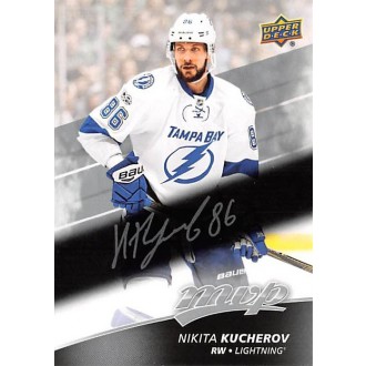 Paralelní karty - Kucherov Nikita - 2017-18 MVP Silver Script No.185