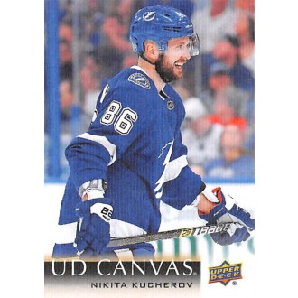 Insertní karty - Kucherov Nikita - 2018-19 Upper Deck Canvas No.C190