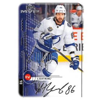 Insertní karty - Kucherov Nikita - 2018-19 MVP 20th Anniversary Silver Script No.39