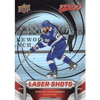 Insertní karty - Kucherov Nikita - 2019-20 MVP Laser Shots Red No.8