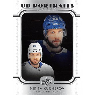 Insertní karty - Kucherov Nikita - 2019-20 Upper Deck UD Portraits No.P17