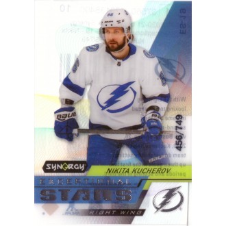 Insertní karty - Kucherov Nikita - 2020-21 Synergy Exceptional Stars No.ES19