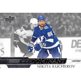 Insertní karty - Kucherov Nikita - 2020-21 Upper Deck Predominant No.PR6