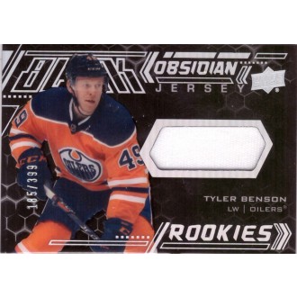 Jersey karty - Benson Tyler - 2020-21 SPx UD Black Obsidian Rookie Jerseys No.ORJ-TB