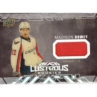 Jersey karty - Bowey Madison - 2017-18 SPx UD Black Lustrous Rookies Jerseys No.LR-MB