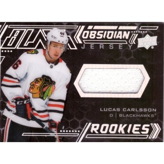 Jersey karty - Carlsson Lucas - 2020-21 SPx UD Black Obsidian Rookie Jerseys white No.ORJ-LC