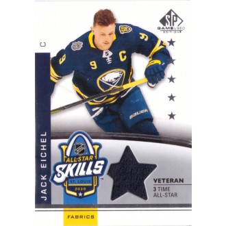 Jersey karty - Eichel Jack - 2020-21 SP Game Used 2020 NHL All Star Skills Fabrics blue No.ASV-JE