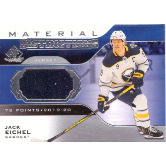 Jersey karty - Eichel Jack - 2020-21 SP Game Used Distinctions Materials No.DM-JE