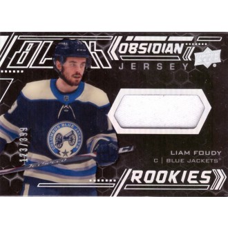 Jersey karty - Foudy Liam - 2020-21 SPx UD Black Obsidian Rookie Jerseys No.ORJ-LF