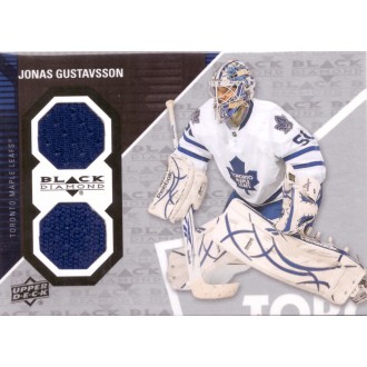 Jersey karty - Gustavsson Jonas - 2011-12 Black Diamond Dual Jerseys No.TOR-JG