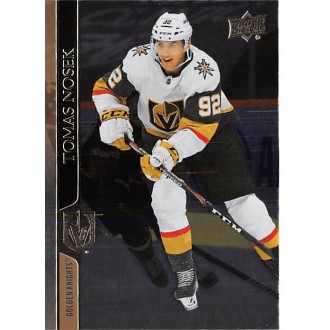 Paralelní karty - Nosek Tomáš - 2020-21 Upper Deck Silver Foil No.640