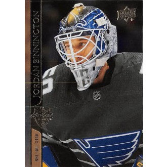 Paralelní karty - Binnington Jordan - 2020-21 Upper Deck Silver Foil No.655