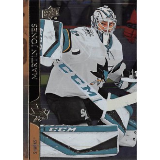 Paralelní karty - Jones Martin - 2020-21 Upper Deck Silver Foil No.148