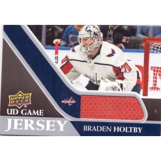 Jersey karty - Holtby Braden - 2020-21 Upper Deck Game Jerseys red No.GJ-HO
