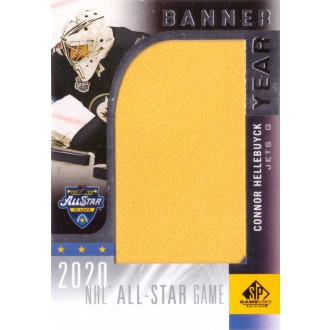 Jersey karty - Hellebuyck Connor - 2020-21 SP Game Used 2020 NHL All Star Game Banner Year Relics yellow No.AS20-CH