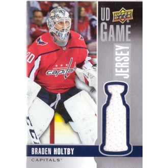 Jersey karty - Holtby Braden - 2019-20 Upper Deck Game Jerseys white No.GJ-BH