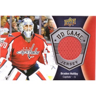 Jersey karty - Holtby Braden - 2016-17 Upper Deck Game Jerseys red No.GJ-BH