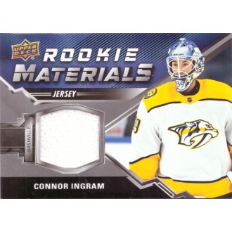 Jersey karty - Ingram Connor - 2020-21 Upper Deck Rookie Materials white No.RM-CI