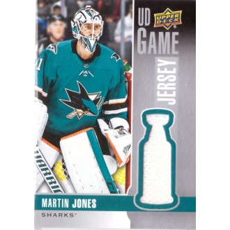 Jersey karty - Jones Martin - 2019-20 Upper Deck Game Jerseys No.GJ-MJ