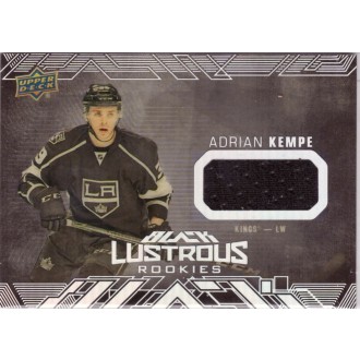 Jersey karty - Kempe Adrian - 2017-18 SPx UD Black Lustrous Rookies Jerseys black No.LR-AK