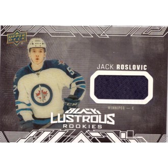 Jersey karty - Roslovic Jack - 2017-18 SPx UD Black Lustrous Rookies Jerseys No.LR-JR